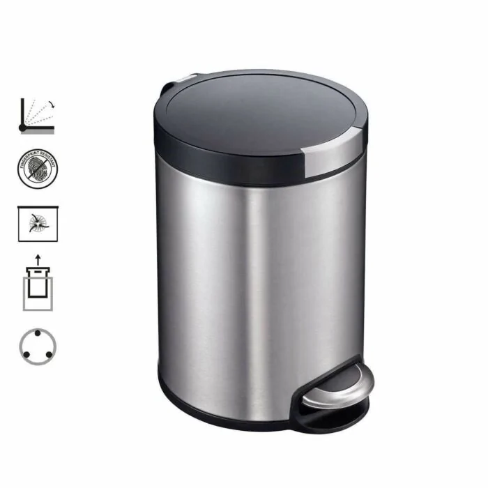 Aliseo Hotel PRESTIGE Hygieneeimer rund 5 Liter - Kunststoffdeckel