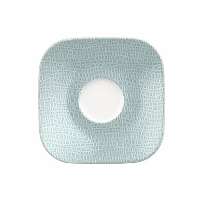 Seltmann Weiden COUP Fine Dining Fashion Kombi-Untere eckig klein 13x13 cm M5387, türkis 