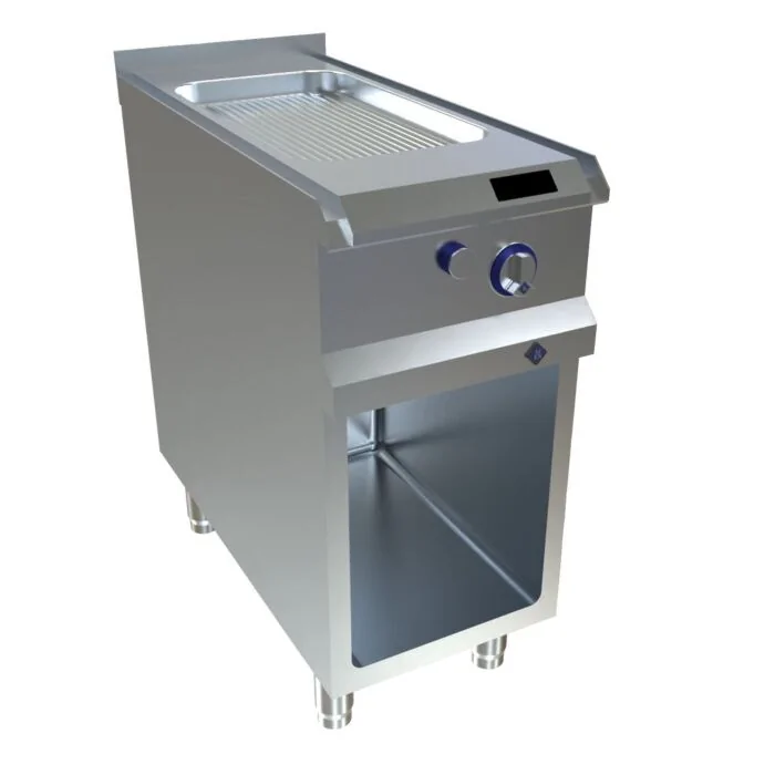 MKN Optima 850 Elektro Griddleplatte 400 ganz geriffelt FlexPower mit OPTIMA Control