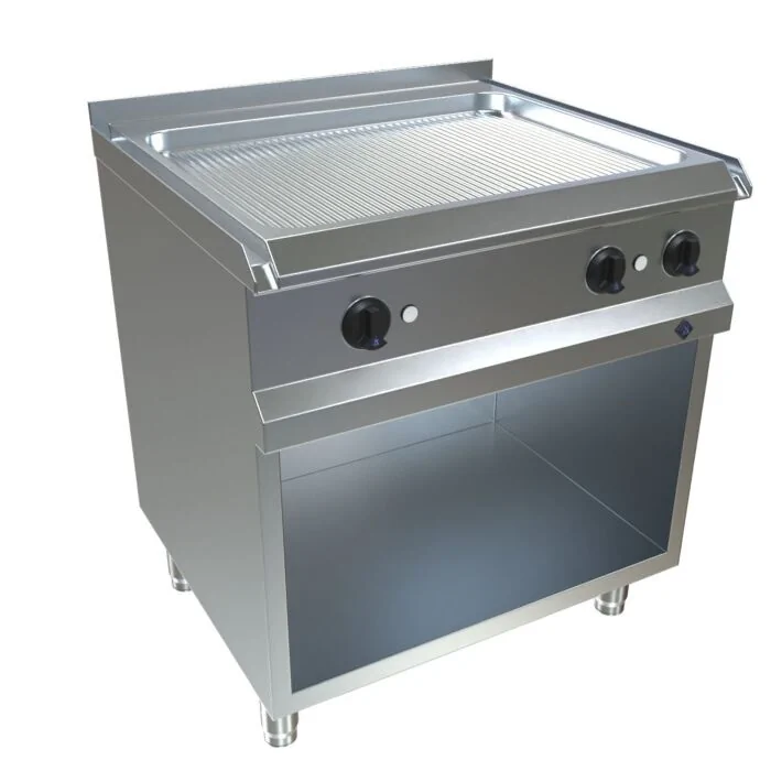 MKN Optima 700 Elektro Griddleplatte 800 MaxPower ganz geriffelt