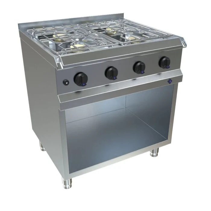 MKN Optima 700 Gas Herd 4-flammig