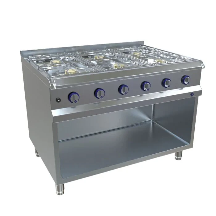 MKN Optima 850 Gas Herd 6-flammig