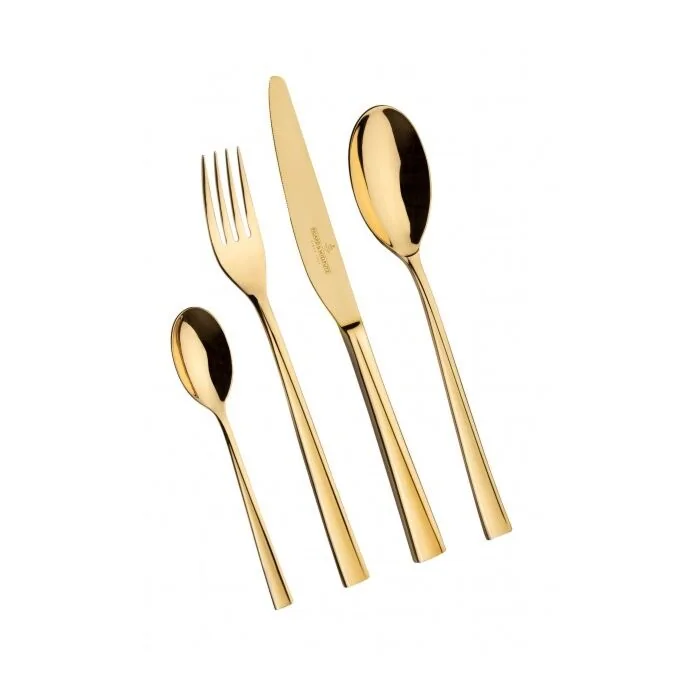 Picard und Wielpütz Monterey 6160 PVD gold Set 4-teilig Massiv