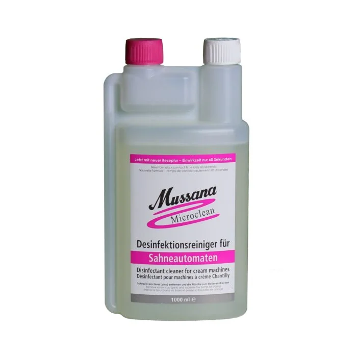 Mussana Sahnemaschinen Reiniger Microclean 1 Liter