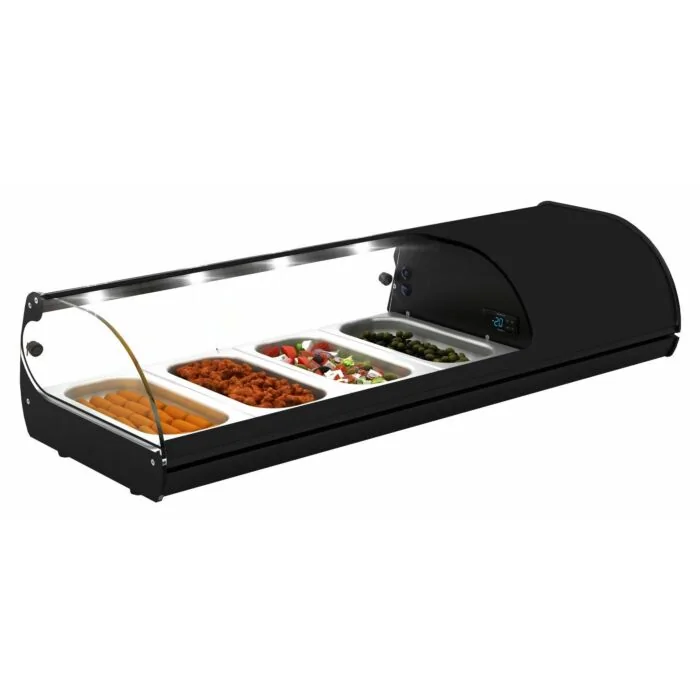 Neumärker Royal Cooling Tapas 4 Kompressor rechts 4x GN 1/3 x 40 mm