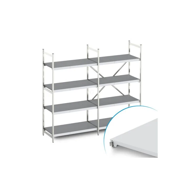 HUPFER Norm 12 Regal 2075 × 400 × 1800 mm GS/KST