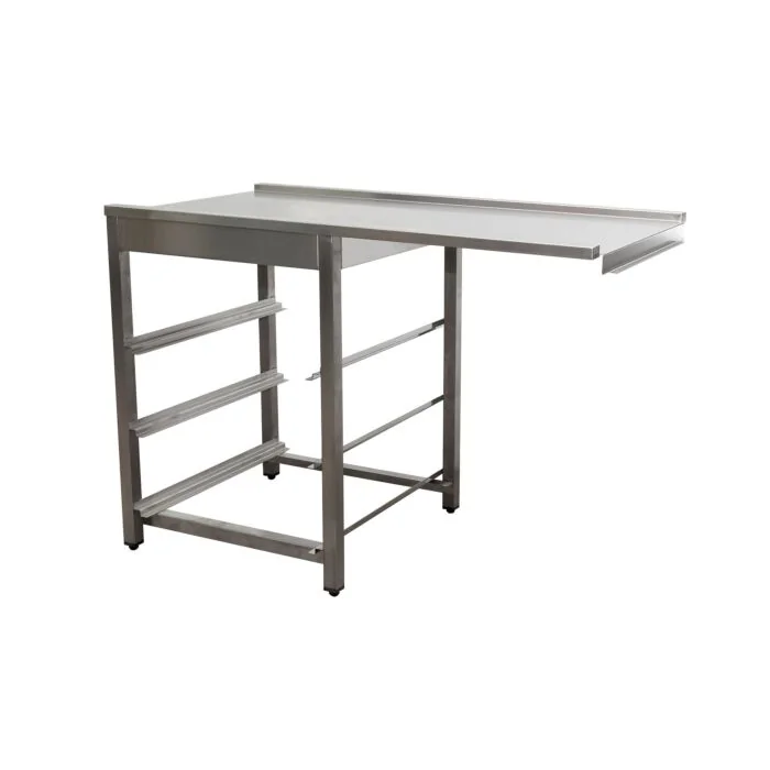 SARO Ablauftisch für Spülmaschine rechts, 1200mm