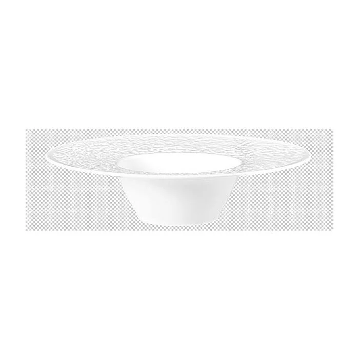 Seltmann Weiden NORI Pastateller tief 26,5 cm Relief breit, weiß