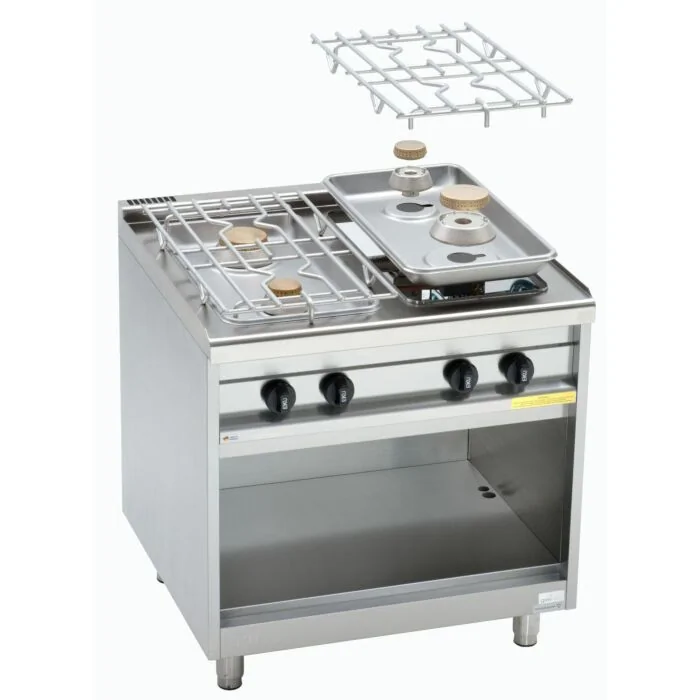 EKU Thermik 850 Gasherd PowerBurner GGH-4