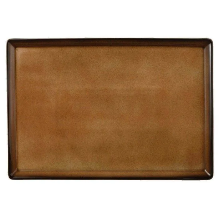 Seltmann Buffet Gourmet Fantastic Platte 5170 32,5x22,4 cm caramel