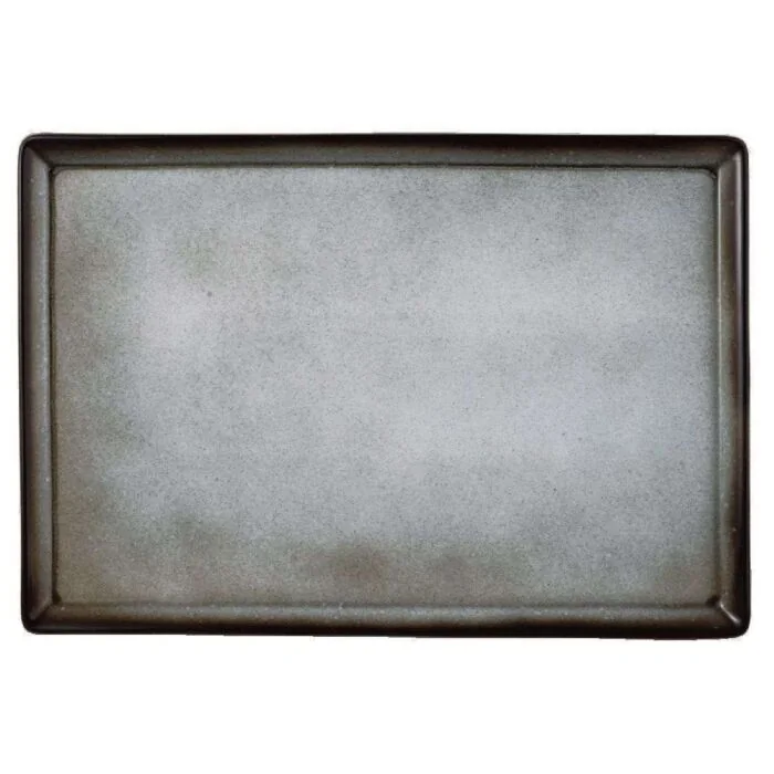 Seltmann Buffet Gourmet Fantastic Platte 5170 32,5x22,4 cm grau