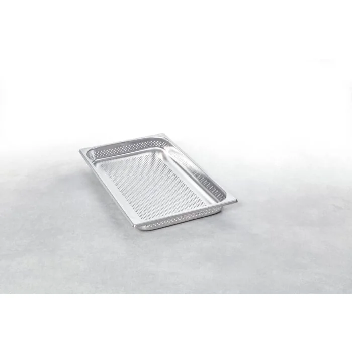 RATIONAL Behälter gelocht, 1/1 GN, 55 mm tief Edelstahl rostfrei 