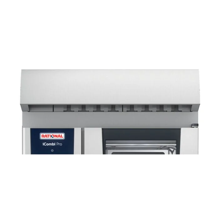 RATIONAL iCombi Dunstabzugshaube Typ 6-2/1 und 10-2/1 – Ablufthaube für Kombidämpfer, Maße 1075 x 1085 x 359 mm