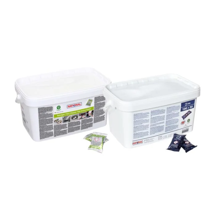 Rational Reiniger-Tabs Active Green + Care-Tabs mit Efficient CareControl Vorteilspack