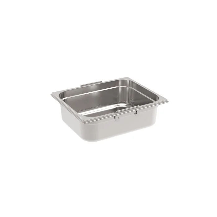 Rieber GastroNorm-Behälter GN 1/2 - 100 mm versenkbare Griffe