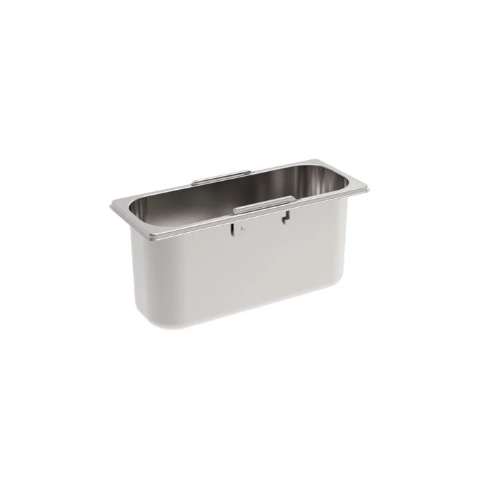 Rieber GastroNorm-Behälter GN 2/8 - 150 mm versenkbare Griffe