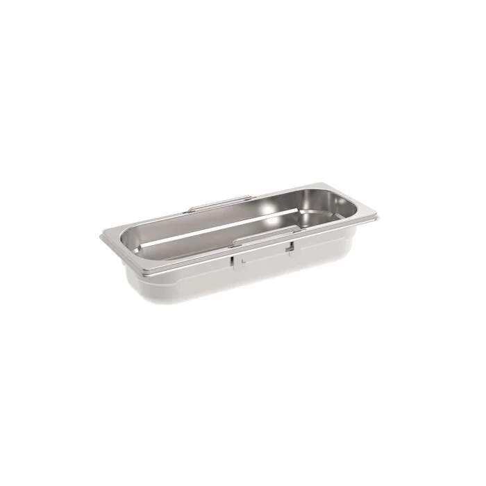 Rieber GastroNorm-Behälter GN 2/8 - 65 mm versenkbare Griffe