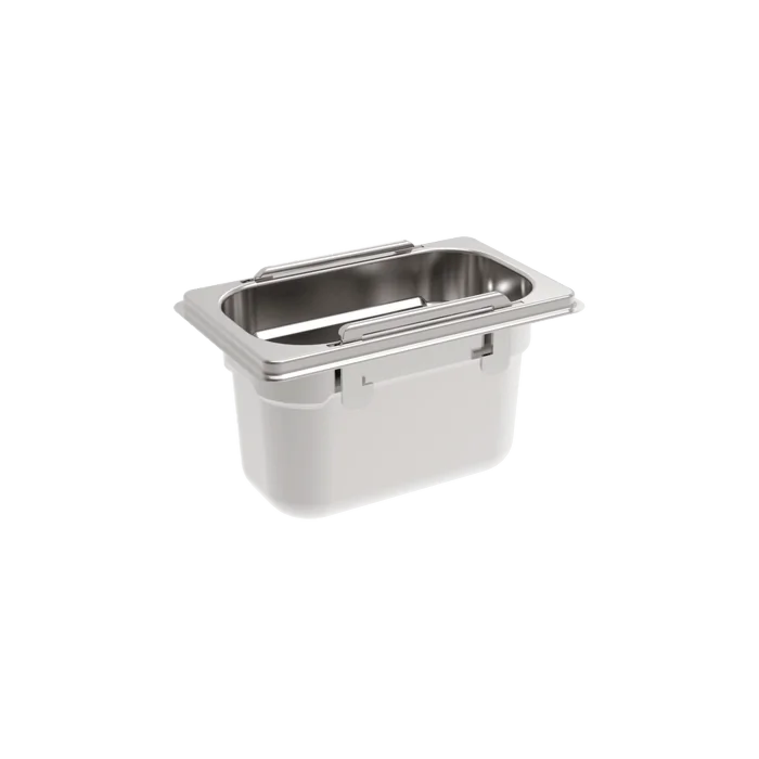 Rieber GastroNorm-Behälter GN 1/9 - 100 mm versenkbare Griffe