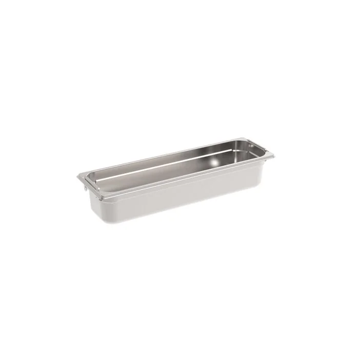 Rieber GastroNorm-Behälter GN 2/4 - 100 mm versenkbare Griffe