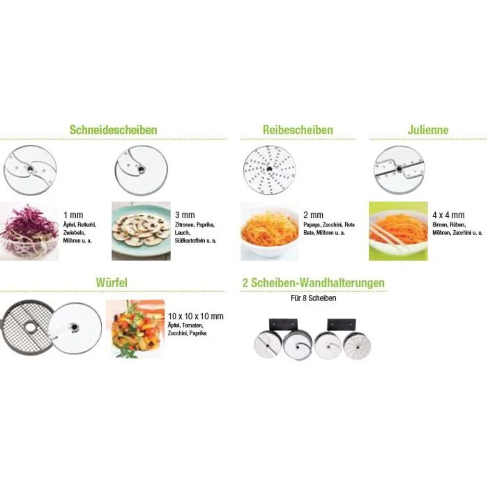 Robot Coupe Set-6-Scheiben-Gastronomie