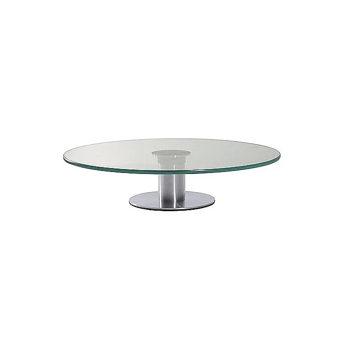 Contacto Tortenplatte, drehbar, aus Glas