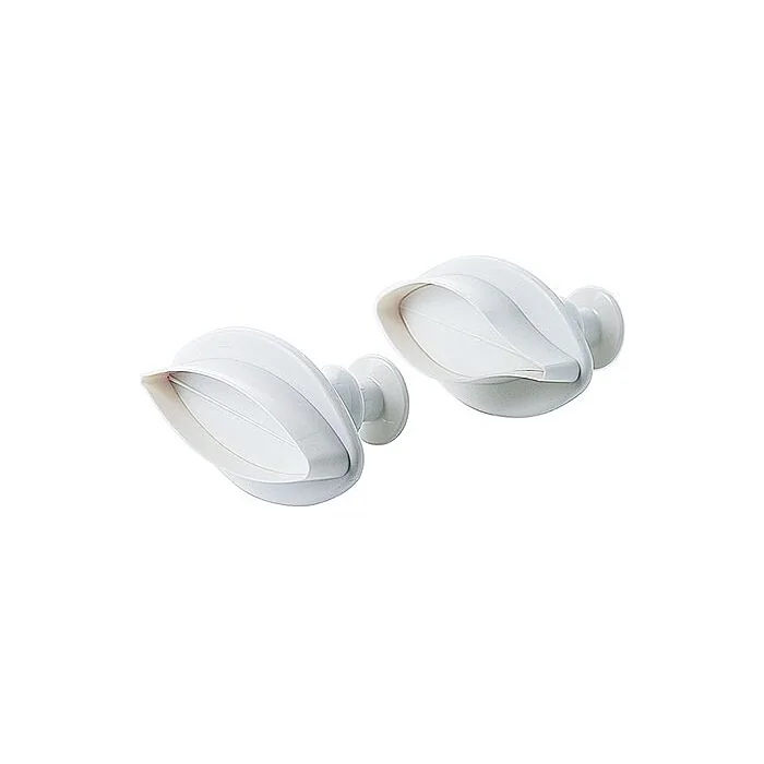 Contacto Fondant-Ausstecher, Glattes Blatt