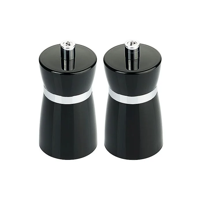 Contacto Salz-/Pfeffermühlen-Set, schwarz