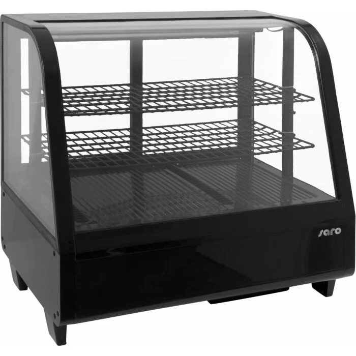 SARO Kühlvitrine, 100 Liter Modell KATRIN schwarz