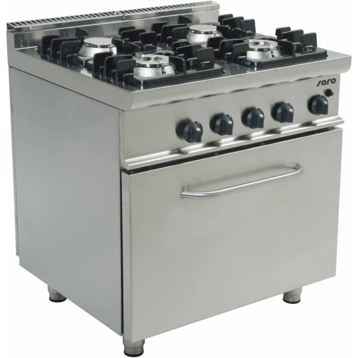 SARO Gasherd mit Gasbackofen Modell E7/KUPG4LO