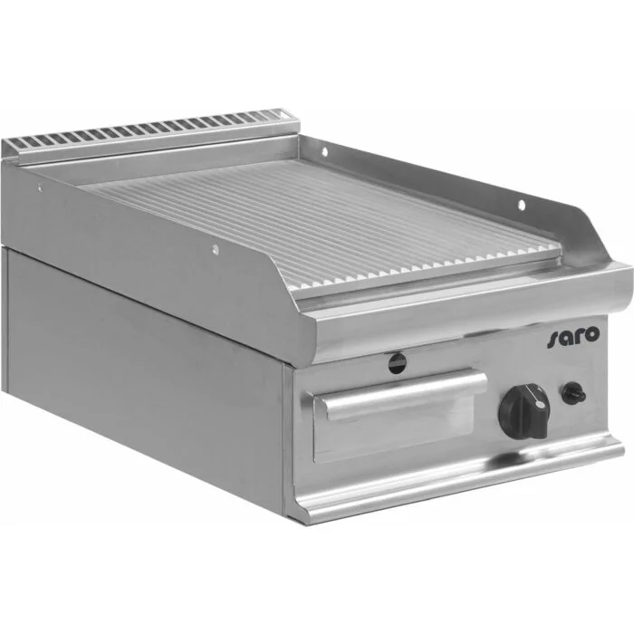 SARO Gas-Griddleplatte Tischmodell E7/KTG1BBR