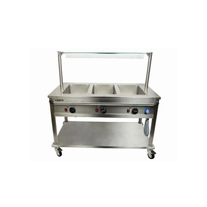 SARO Bain Marie Trolley BT-2