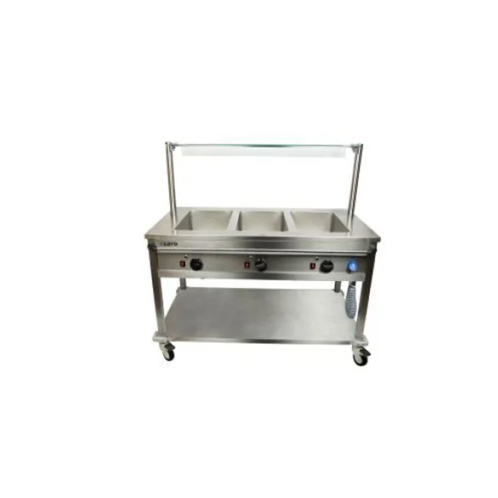 SARO Bain Marie Trolley BT-3