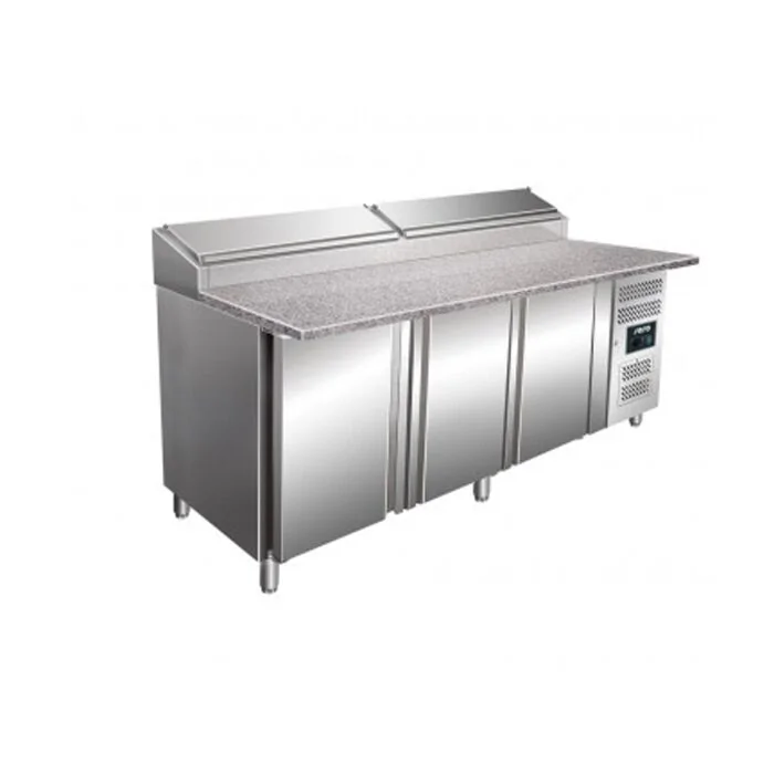 SARO Belegstation, Granitarbeitsplatte - 1/3 GN Modell SH 2000