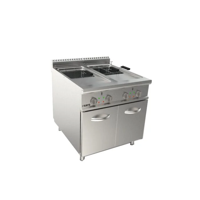 SARO Elektrofritteuse 2 x 21 L Modell LQ / FRE2V21