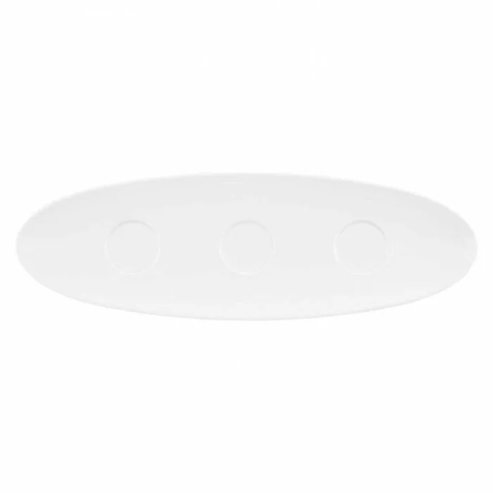 Seltmann Weiden COUP Fine Dining Fashion Setplatte 44 cm, weiß