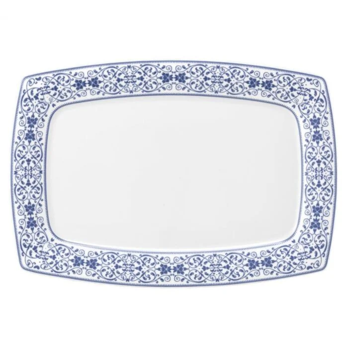 Savoy Grand Blue Teller rechteckig 35x24,5 cm
