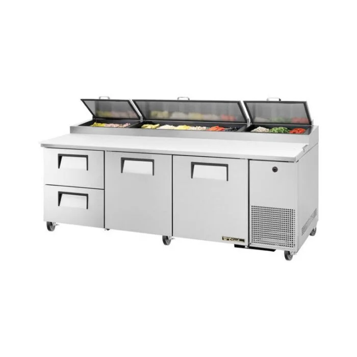 TRUE Pizzatisch / Zubereitungstisch TPP AT 93D 2 HC