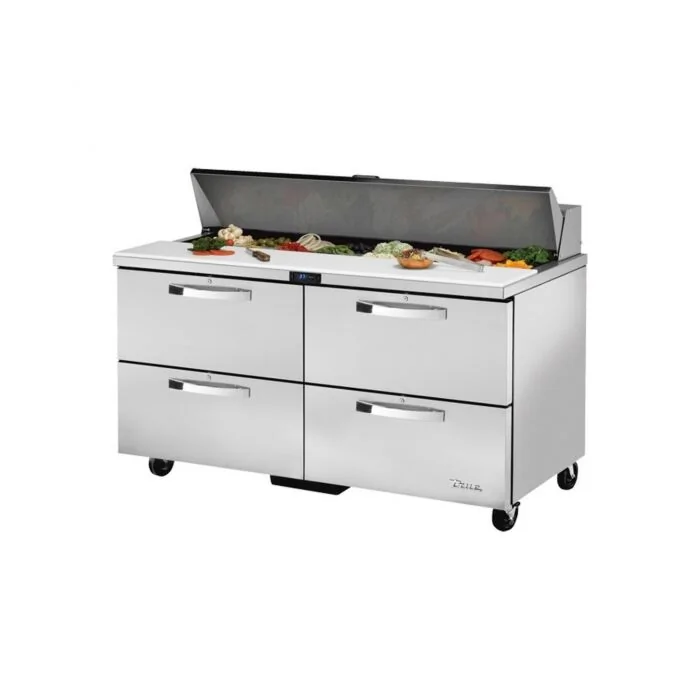 TRUE Saladette / Zubereitungstisch TSSU 60-16D-4-HC
