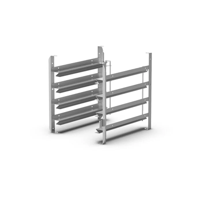 Unox Einhängegestelle GN1/1 + 600x400 für Öfen, für 4 Bleche