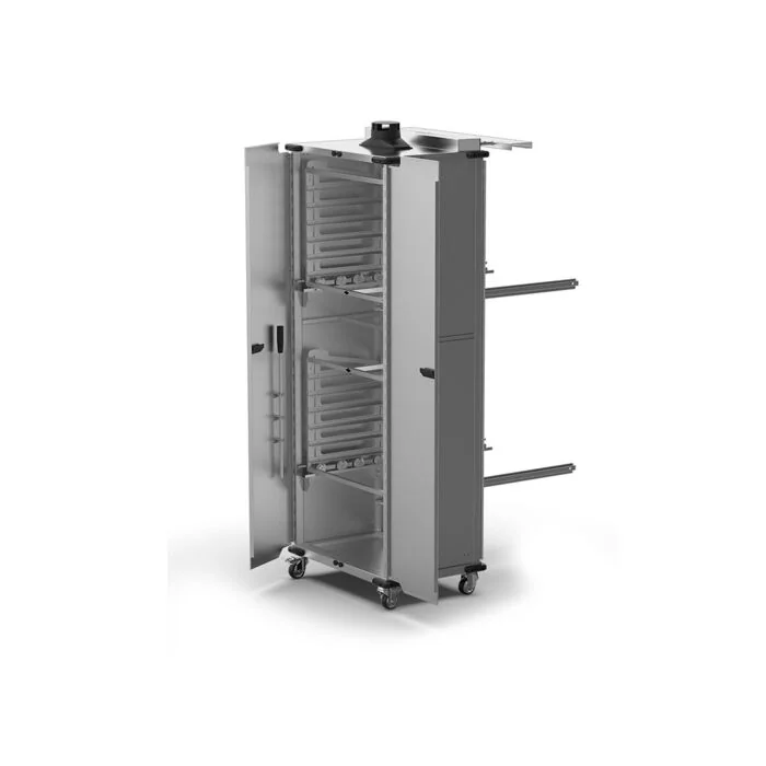 Unox Fahrbarer Schrank QUICK.Load 6+6 mit Türen