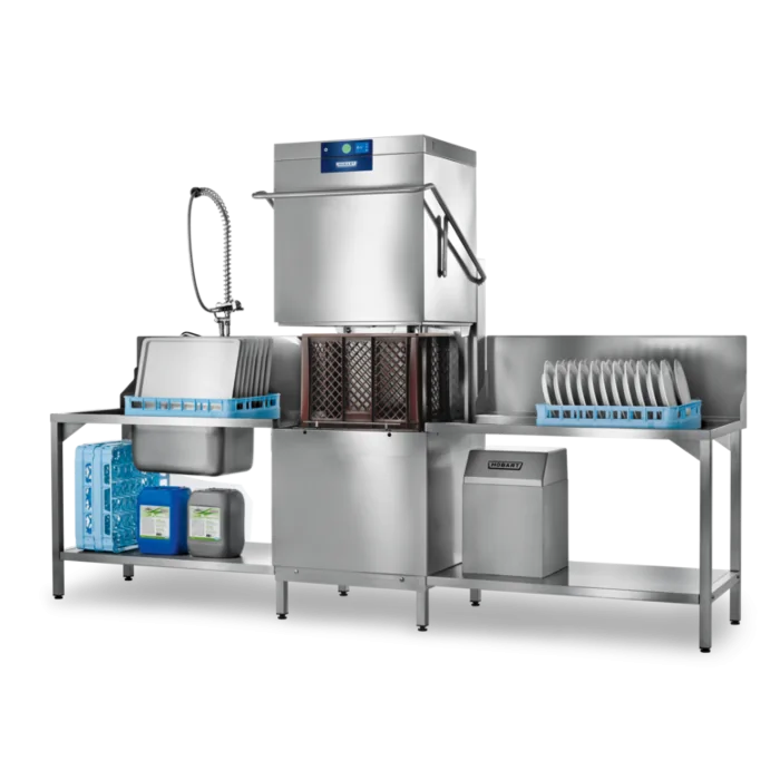 Hobart Haubenspülmaschine PROFI AMXXLS-10B mit integrierter Wasserenthärtung