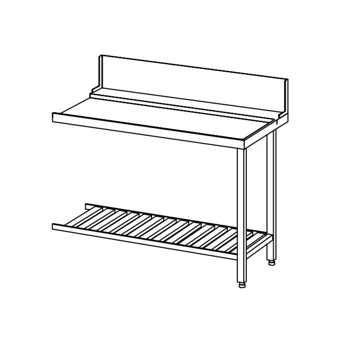 Winterhalter Ablauftisch 1200 mm für PT Serie BR 711