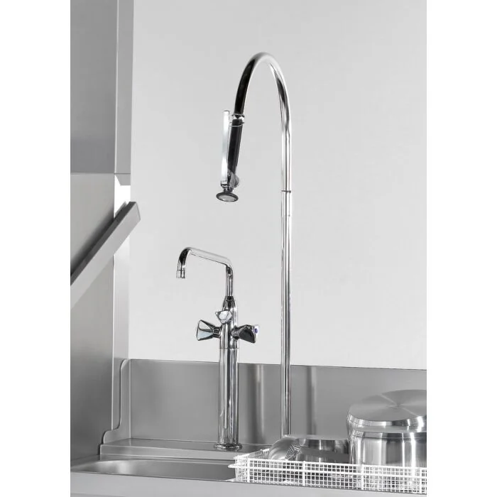 Winterhalter Schlauchpendelbrause mit Einlochmischbatterie