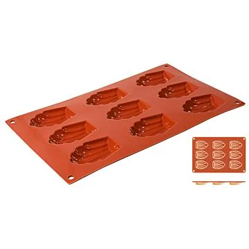 Contacto Silikon-Backmatte, Madeleine, 9 Formen