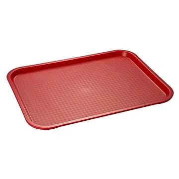 APS Fast Food-Tablett 350 x 270 mm rot