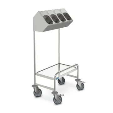 Hupfer Besteck- und Tablettwagen BTW 4KGN/100TA