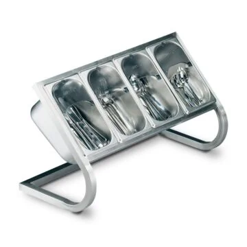 Hupfer Tischaufsatz für Besteckbehälter BA/4 x GN