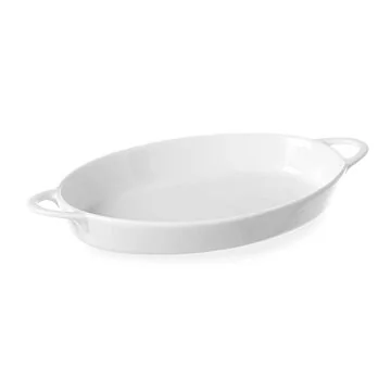 Hendi Ofenform mit Ohrengriffen, oval, 0,35 L, 262 x 140 x (H) 33 mm