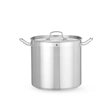 Hendi Kochtopf, hoch - mit Deckel, Profi Line, 24 L, ø 320 x (H) 300 mm