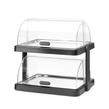 Hendi Rolltop-Präsenter gekühlt, 440 x 320 x (H) 440 mm